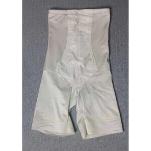 Cupid High Rise Tummy Control Shapewear Slimming Shorts Womens Size Medium White